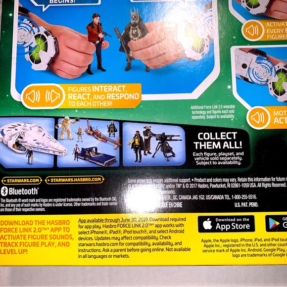 Star Wars Force Link 2.0 Starter Set includes Han Solo Figure - Picture 5 of 8